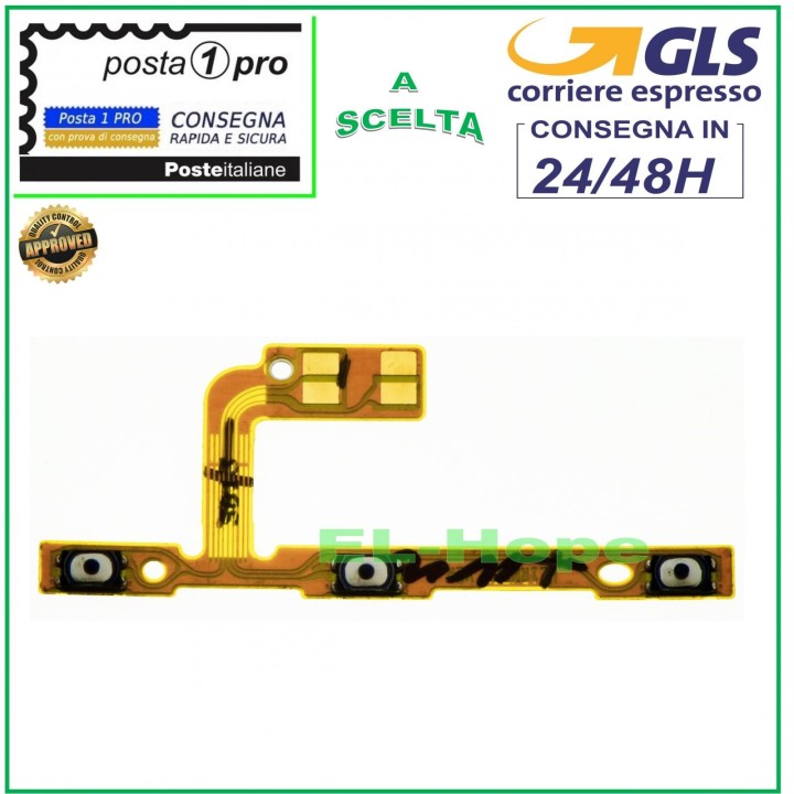 FLEX FLAT VOLUME ON OFF KEYS FOR HUAWEI MATE 10 LITE RNE-L01 POWER ON