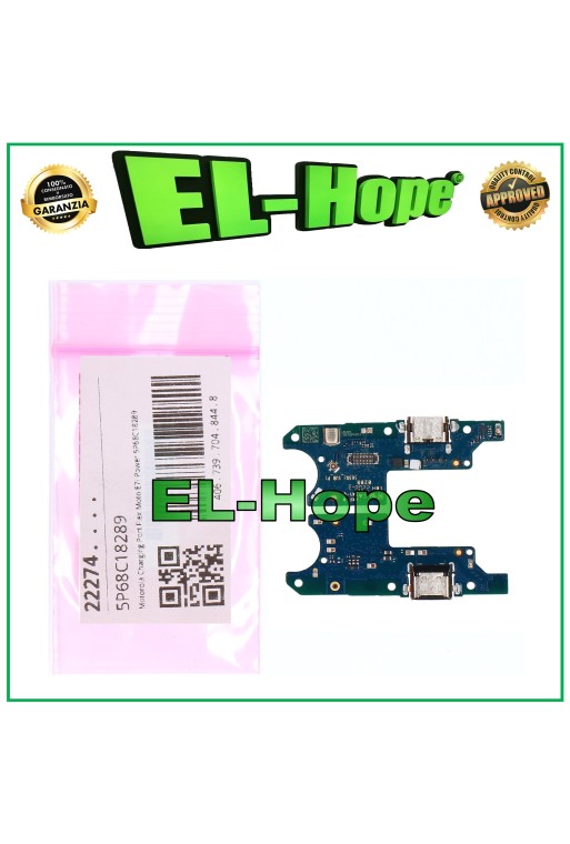 ORIGINAL MOTOROLA MOTO E7i POWER / E7 POWER SERVICE DOCK CHARGING CONNECTOR