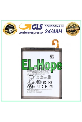 BATTERY EB-BA750ABU FOR SAMSUNG GALAXY A10 SM-A105F 3300 mAh EQUAL TO ORIGINAL