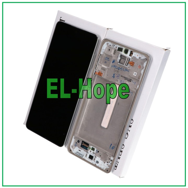 ORIGINAL LCD TOUCH DISPLAY SAMSUNG A73 5G 2022 SM A736 WHITE FRAME GH82-28884B