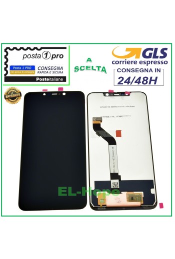 LCD DISPLAY FOR XIAOMI POCOPHONE F1 M1805E10A TOUCH SCREEN GLASS SCREEN BLACK