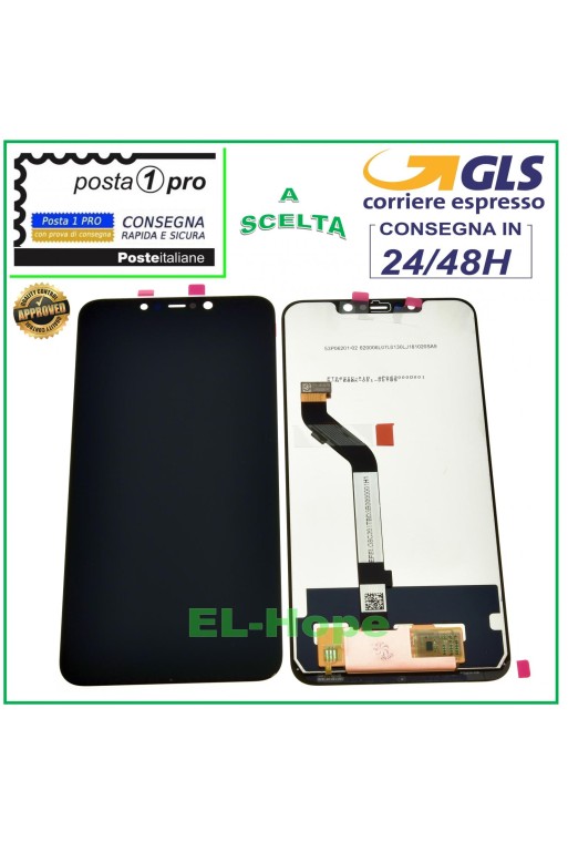 LCD DISPLAY FOR XIAOMI POCOPHONE F1 M1805E10A TOUCH SCREEN GLASS SCREEN BLACK