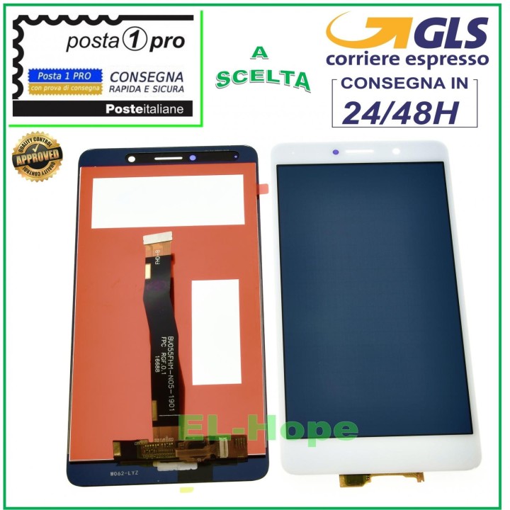 LCD DISPLAY FOR HUAWEI HONOR 6X BLN-L21 BLN-N22 TOUCH SCREEN WHITE GLASS