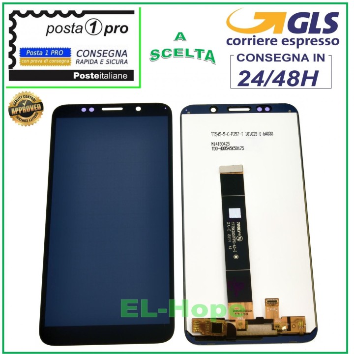 LCD DISPLAY FOR HUAWEI Y5 2018 DRA-L01 L02 L21 L22 L23 TOUCH SCREEN BLACK SCREEN