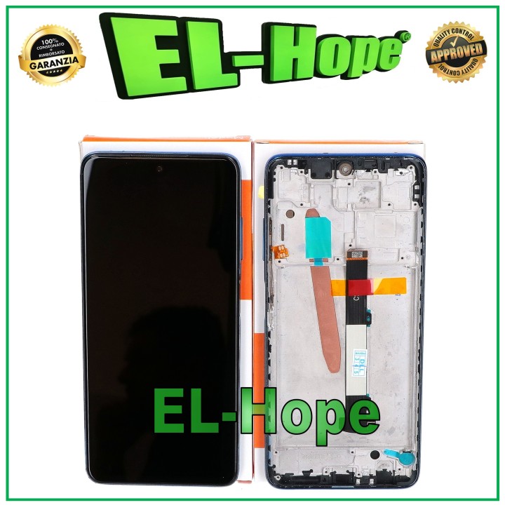DISPLAY TOUCH + FRAME PARI ORIGINAL SERVICE XIAOMI POCO X3 PRO M2102J20SG BLUE