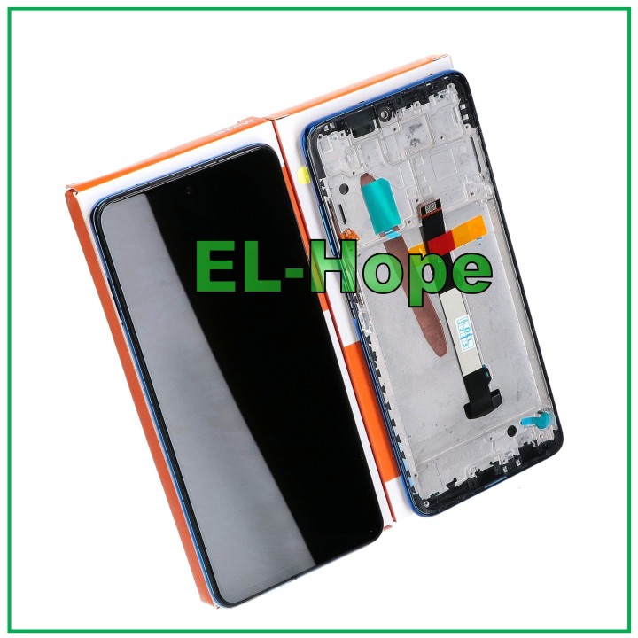 DISPLAY TOUCH + FRAME PARI ORIGINAL SERVICE XIAOMI POCO X3 PRO M2102J20SG BLUE