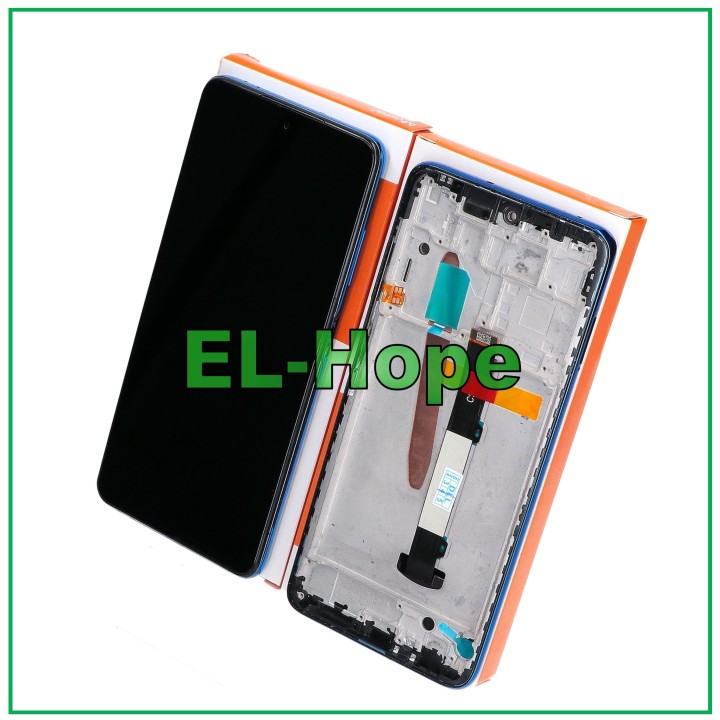 DISPLAY TOUCH + FRAME PARI ORIGINAL SERVICE XIAOMI POCO X3 PRO M2102J20SG BLUE