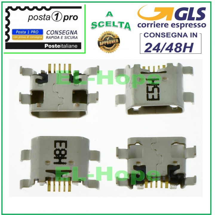 CHARGING CONNECTOR HUAWEI NOVA LITE - P8 LITE 2017 PRA-LX1 MICRO USB