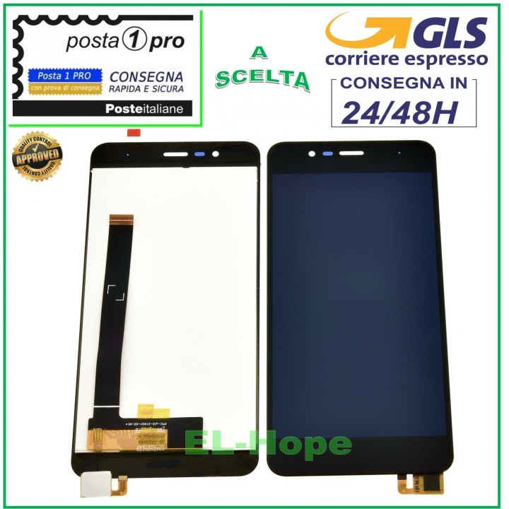 LCD DISPLAY FOR ASUS ZENFONE 3 MAX ZC520TL X008D 5.2 TOUCH SCREEN BLACK GLASS