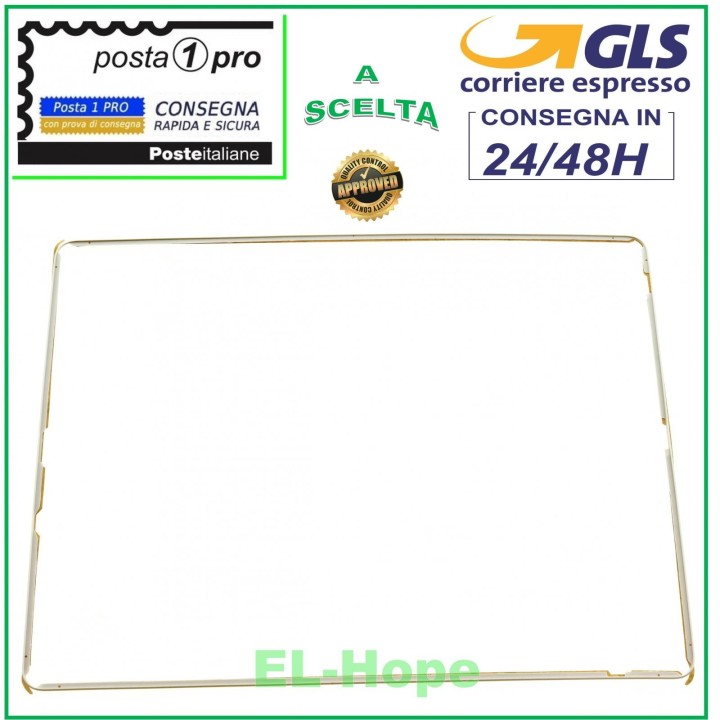 APPLE IPAD 2 A1395 A1396 A1397 TOUCHSCREEN GLASS FRAME WHITE SEAL