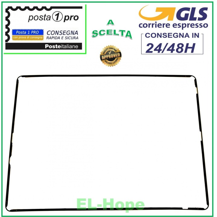 iPad 3 A1416 A1430 A1403 BLACK TOUCHSCREEN GLASS FRAME SEAL