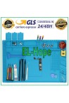 ANTISTATIC LABORATORY SILICONE MAT WITH SCREW HOLDER CONTAINERS
