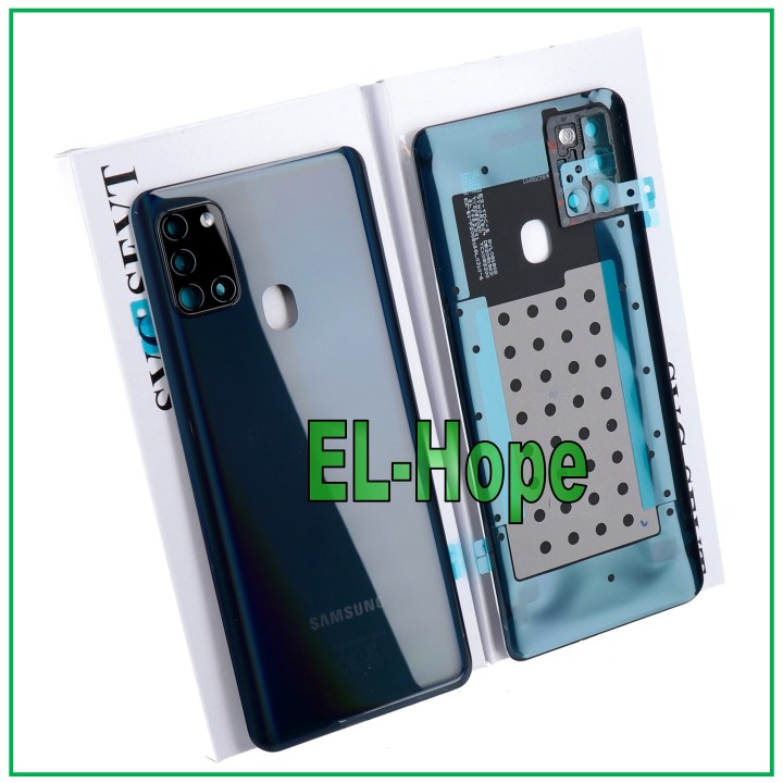 ORIGINAL SAMSUNG GALAXY A21S SM-A217 BATTERY COVER BLACK BACK COVER