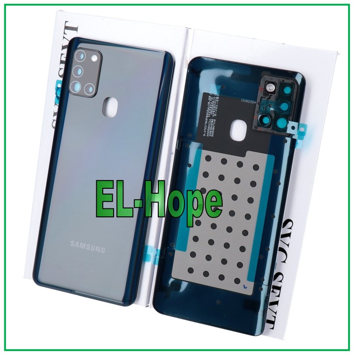 ORIGINAL SAMSUNG GALAXY A21S SM-A217 BATTERY COVER BLACK BACK COVER