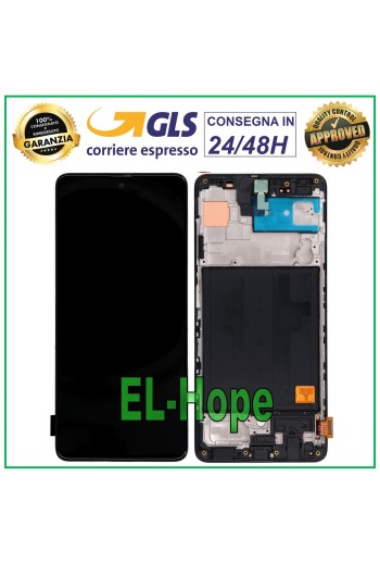 TFT LCD DISPLAY + FRAME FOR SAMSUNG GALAXY A51 SM A515 A515F TOUCH SCREEN GLASS