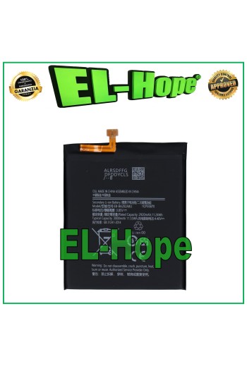 BATTERY EB-BA202ABU FOR SAMSUNG GALAXY A20E SM-A202F 3000 mAh EQUAL TO ORIGINAL