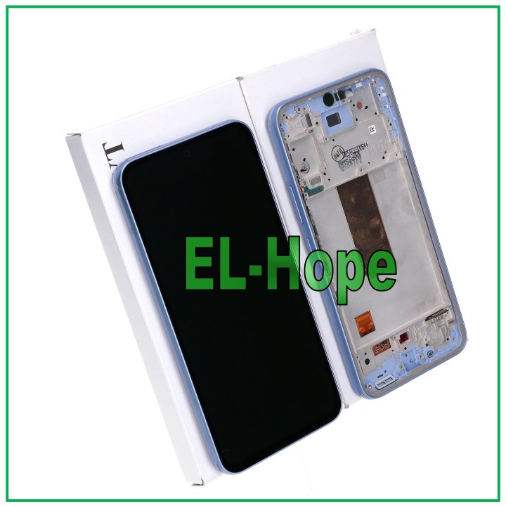 ORIGINAL TOUCH LCD DISPLAY SAMSUNG A54 5G 2023 SM-A546 PURPLE FRAME GH82-31231D