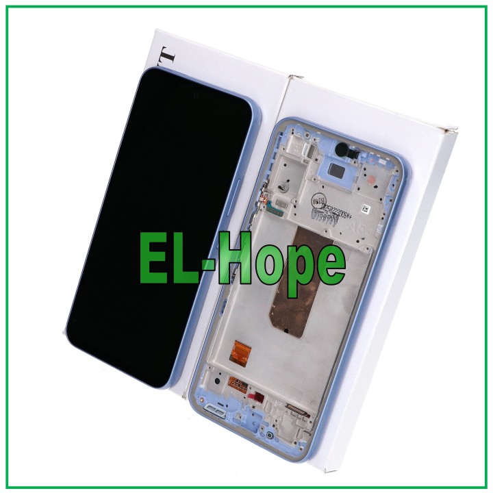 ORIGINAL TOUCH LCD DISPLAY SAMSUNG A54 5G 2023 SM-A546 PURPLE FRAME GH82-31231D