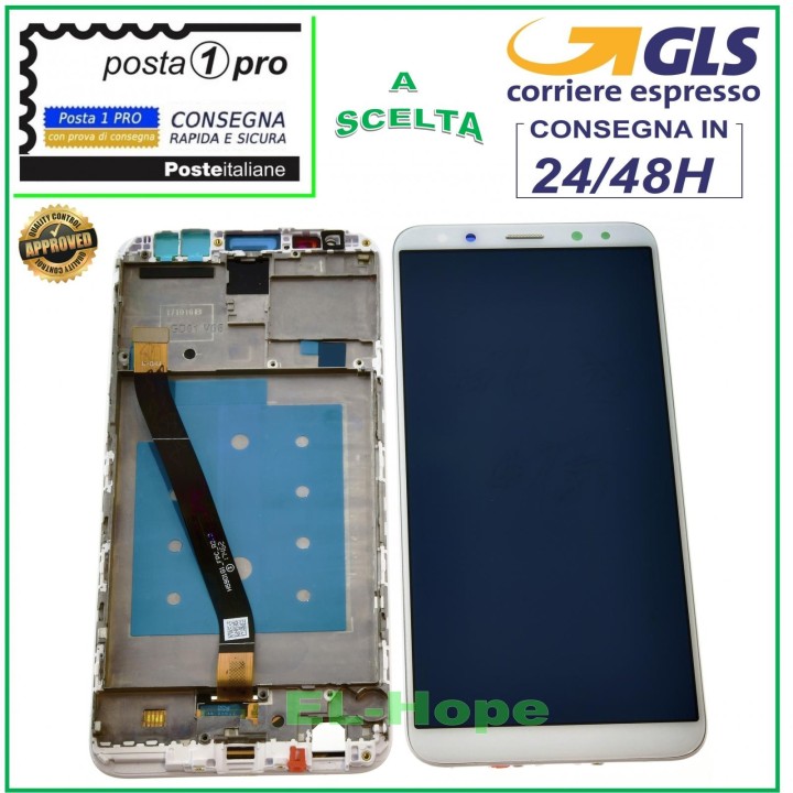 LCD TOUCH DISPLAY + FRAME FOR HUAWEI MATE 10 LITE RNE-L01 L21 NOVA 2i WHITE