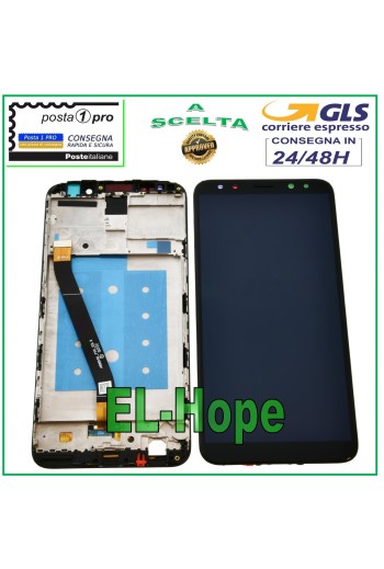 LCD DISPLAY FRAME FOR HUAWEI MATE 10 LITE RNE-L01 L21 NOVA 2i TOUCH SCREEN BLACK