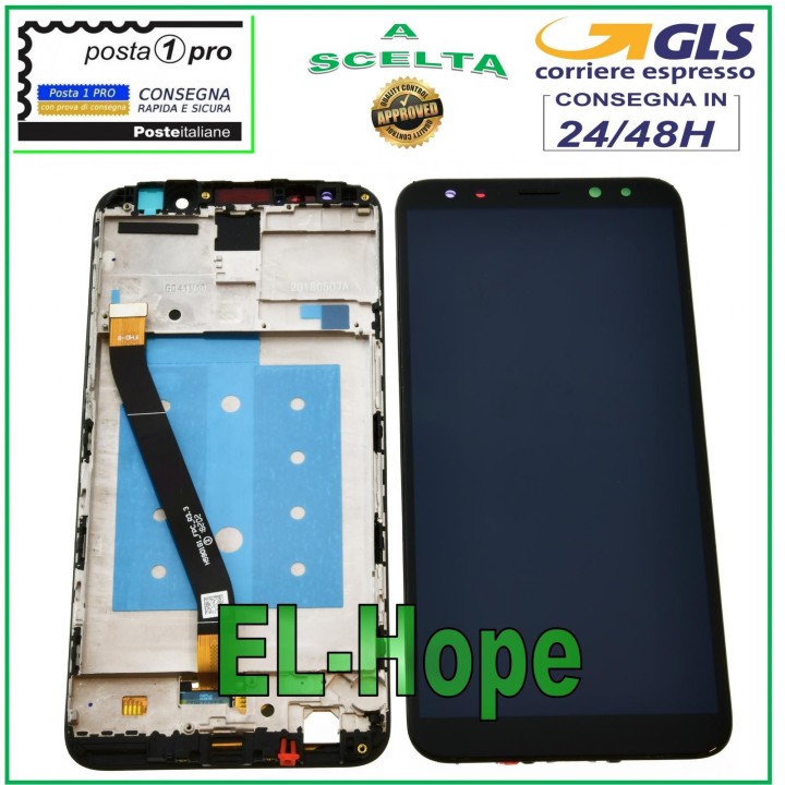 LCD DISPLAY FRAME FOR HUAWEI MATE 10 LITE RNE-L01 L21 NOVA 2i TOUCH SCREEN BLACK