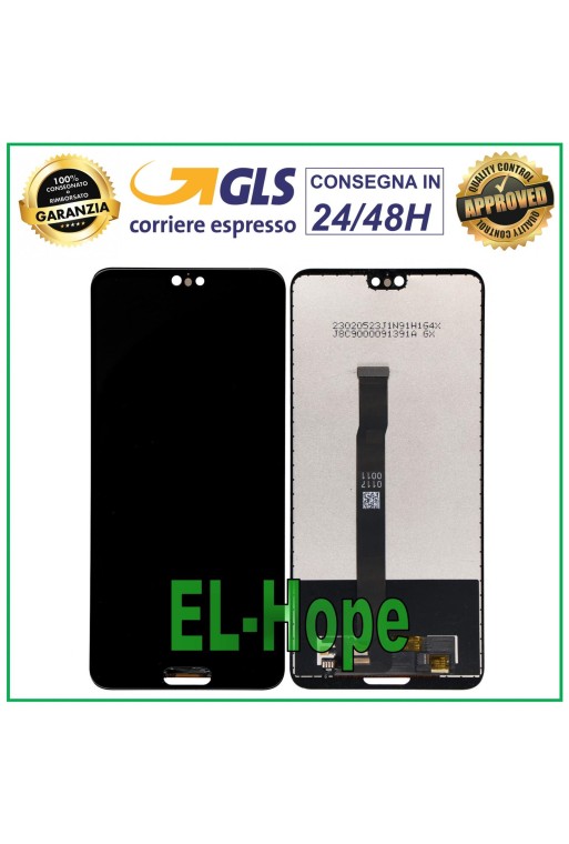 LCD DISPLAY FOR HUAWEI P20 EML L09 L09C L29 AL00 TOUCH SCREEN BLACK GLASS SCREEN