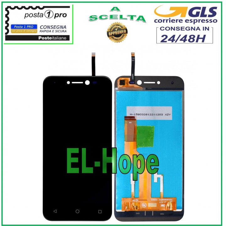 LCD DISPLAY FOR WIKO Y50 5 TOUCH SCREEN GLASS SCREEN MONITOR PANEL BLACK