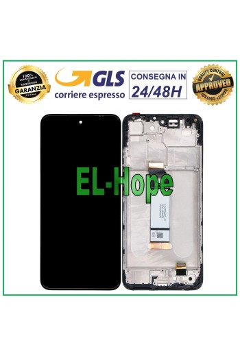 LCD DISPLAY + FRAME FOR XIAOMI REDMI NOTE 10 5G M2103K19G TOUCH SCREEN GLASS
