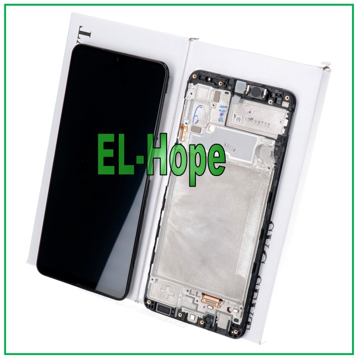ORIGINAL FRAME DISPLAY SAMSUNG A22 4G SM-A225 TOUCH SCREEN BLACK GH82-26047A