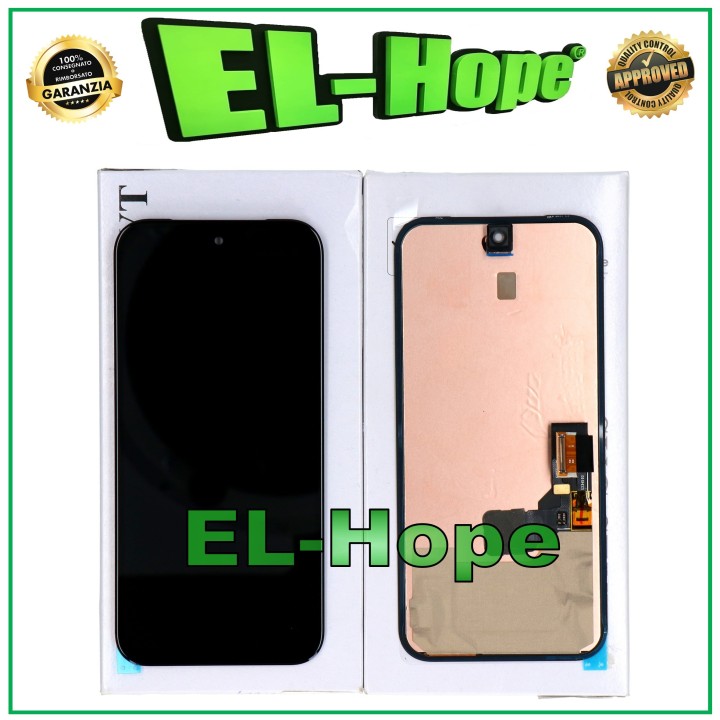 ORIGINAL LCD TOUCH DISPLAY SERVICE GOOGLE PIXEL 8A GKV4X G6GPR G8HHN G576D BLACK