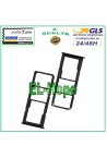 SLOT CARRIAGE COMPARTMENT NANO SIM CARD + MICRO SD SAMSUNG GALAXY A51 SM A515F BLACK