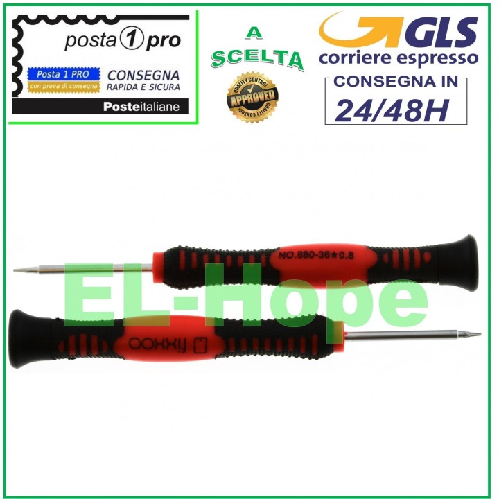 PROFESSIONAL SCREWDRIVER DISASSEMBLY FOR IPHONE TORX PENTALOBE 0.8X40mm