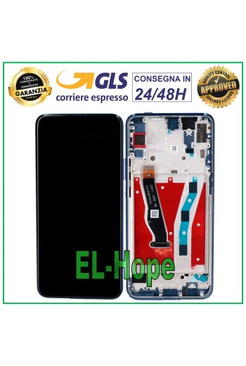 LCD DISPLAY FRAME FOR HUAWEI P SMART Z STK-LX1 STK-LX2 STK-L21 TOUCH GLASS BLUE