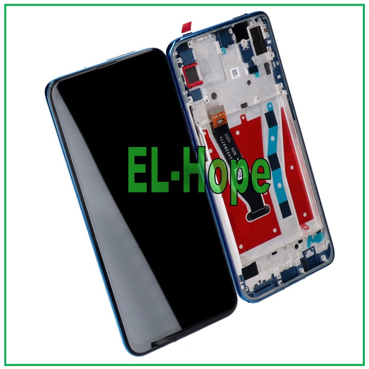 LCD DISPLAY FRAME FOR HUAWEI P SMART Z STK-LX1 STK-LX2 STK-L21 TOUCH GLASS BLUE