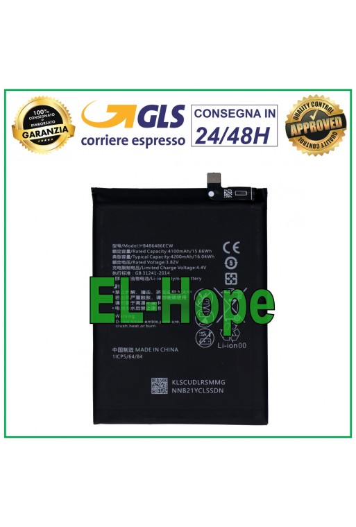 BATTERY HB486486ECW FOR HUAWEI MATE 20 PRO LYA-L09 LI-ON BATTERY PARI ORIGINAL