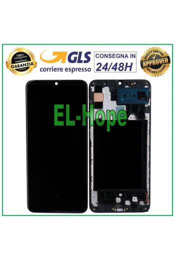 LCD DISPLAY + TFT FRAME FOR SAMSUNG GALAXY A70 SM-A705 F TOUCH SCREEN GLASS 