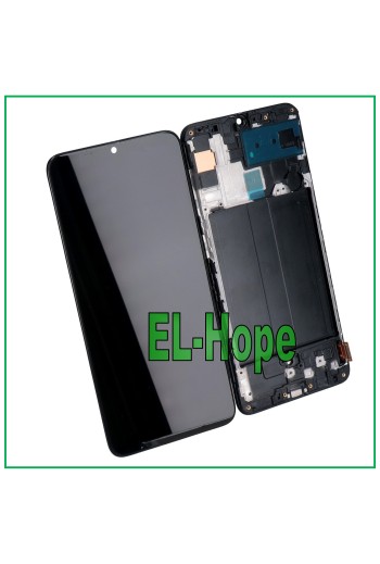 LCD DISPLAY + TFT FRAME FOR SAMSUNG GALAXY A70 SM-A705 F TOUCH SCREEN GLASS 
