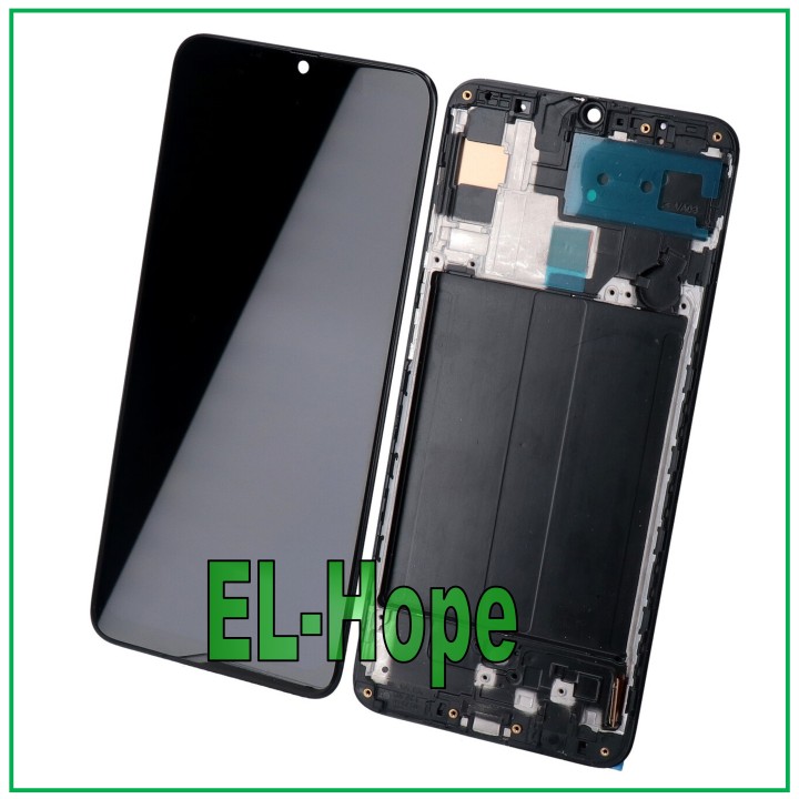 LCD DISPLAY + TFT FRAME FOR SAMSUNG GALAXY A70 SM-A705 F TOUCH SCREEN GLASS