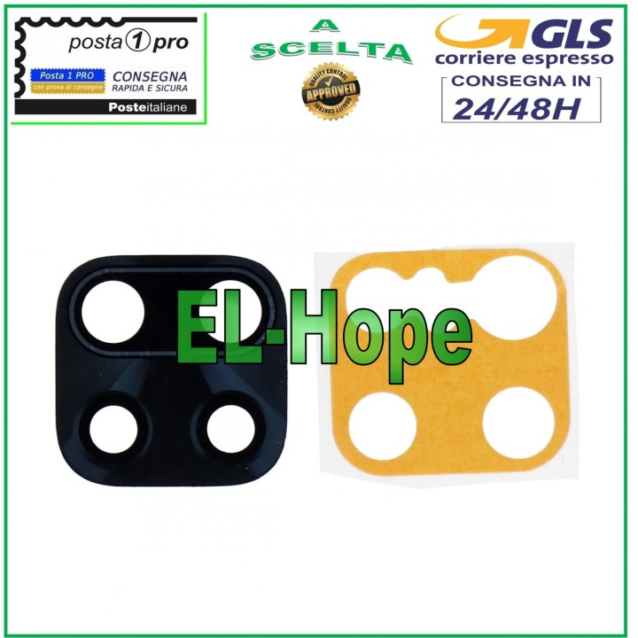 REAR CAMERA LENS CAMERA GLASS XIAOMI REDMI NOTE 9 M2003J15SC SLIDE