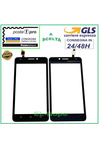 TOUCH SCREEN GLASS FOR HUAWEI ASCEND Y635 Y635-L01 L21 REPLACEMENT BLACK