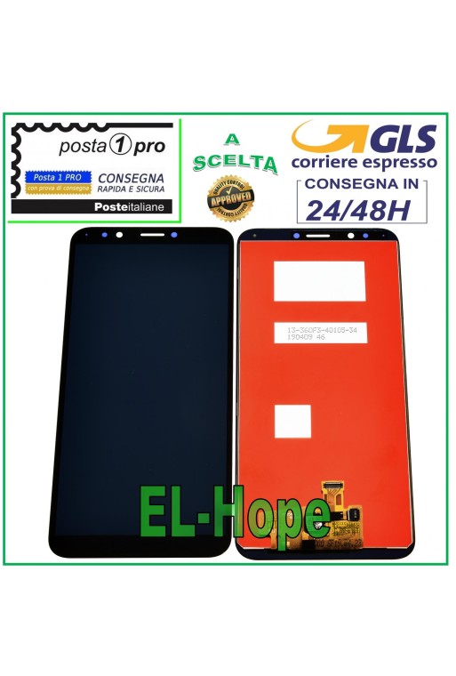 LCD DISPLAY FOR HUAWEI Y7 2018 PRIME AND PRO LDN-L01 L21 TOUCH SCREEN BLACK GLASS