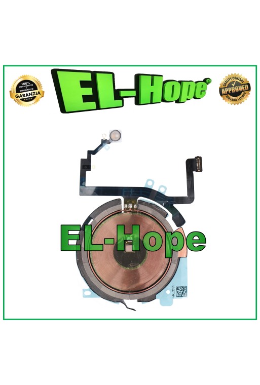 FLAT NFC WIRELESS BATTERY CHARGING MODULE FOR APPLE IPHONE 14 + MICROPHONE FLASH