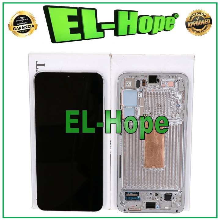 ORIGINAL DISPLAY SERVICE SAMSUNG S23+ PLUS SM-S916 LIME LIGHT GREEN GH82-30476F