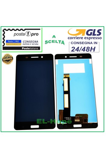 LCD DISPLAY FOR NOKIA 6 N6 TA-1021 1033 TA 1021 TA 1033 TOUCH SCREEN BLACK GLASS