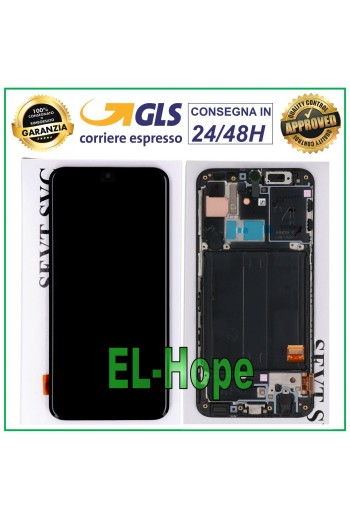 ORIGINAL LCD FRAME DISPLAY SAMSUNG GALAXY A40 SM A405 F TOUCH SCREEN BLACK GLASS