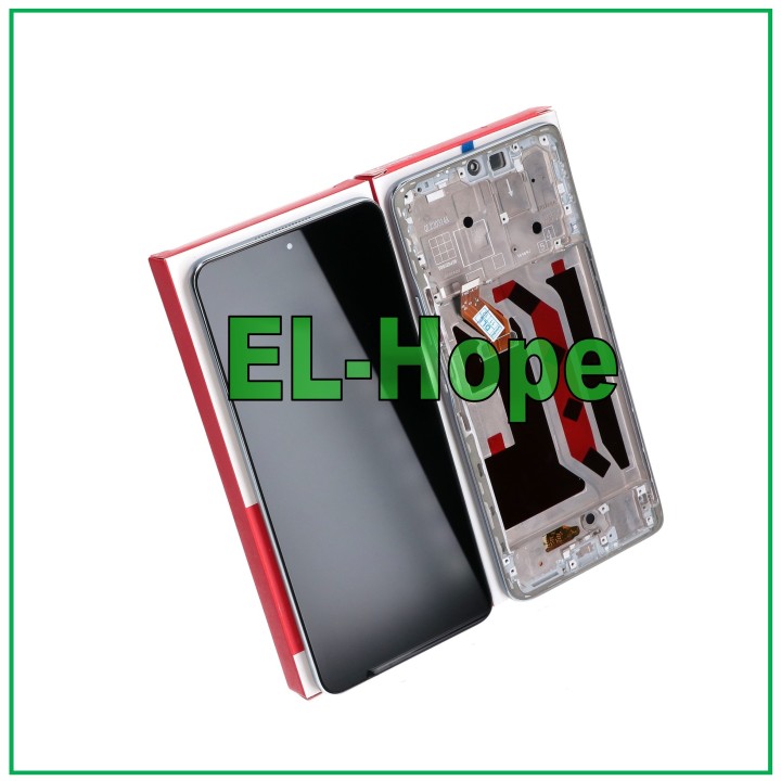 DISPLAY FRAME + TOUCH EQUAL ORIGINAL SERVICE HONOR MAGIC 4 LITE ANY-LX1 SILVER