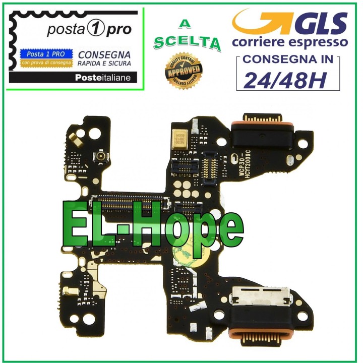 CHARGING CONNECTOR HUAWEI P30 ELE-L09 ELE-L29 MICROPHONE DOCK TYPE-C USB CHARGING