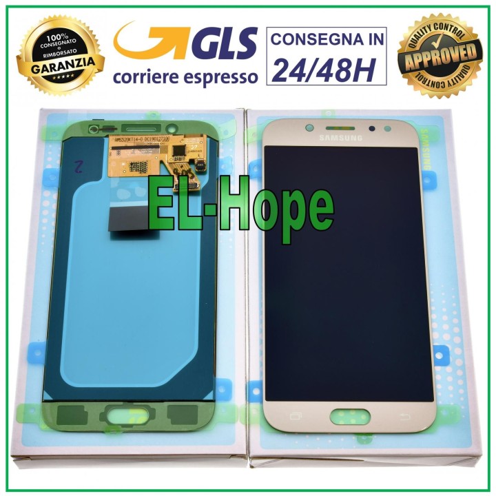 ORIGINAL DISPLAY SAMSUNG J5 2017 J530 SM-J530F TOUCH GOLD GOLD GH97-20880C