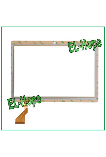 TOUCH SCREEN GLASS TABLET SANNUO K101 FLATE CODE HN 1045-FPC-V2 WHITE