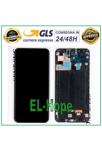 100% ORIGINAL DISPLAY LCD FRAME SAMSUNG GALAXY A50 SM A505F TOUCH SCREEN GLASS